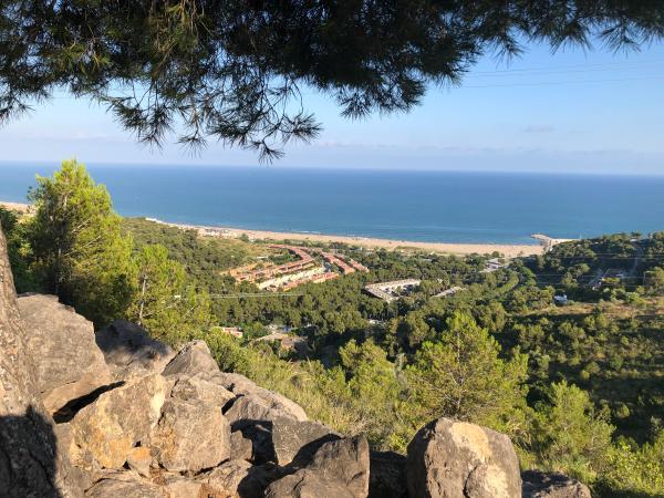 Ruta por el sistema solar en el Parc del Garraf