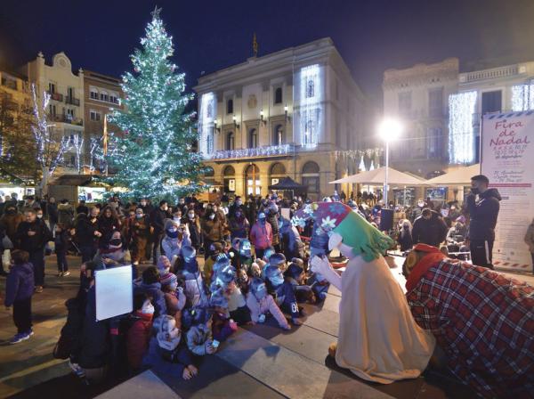 Torneo Caga Tió y Feria de Navidad en Igualada