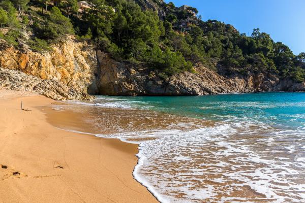 Cala Pola, en Tossa de Mar