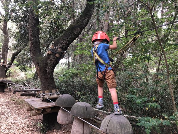 Costa Brava Parc Aventura a Platja d'Aro, un dels més grans del sud d'Europa