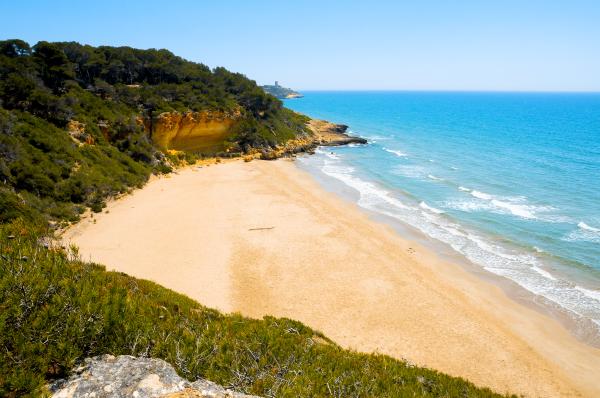 Cala Fonda o Waikiki, en Tarragona Con niños