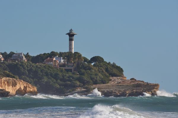 Subimos al faro con la torre más alta de Catalunya