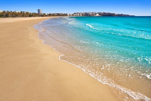 Playa de Llevant, en Salou