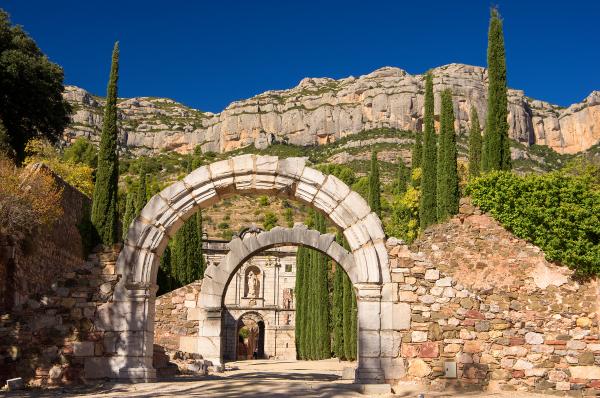 Cartoixa d’Escaladei amb nens