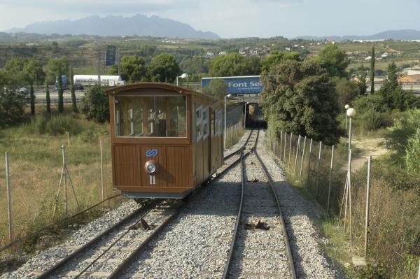 El Funicular de Gelida amb nens