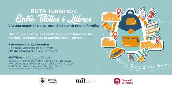 <span>1</span> Información práctica de la ruta entre títeres y libros