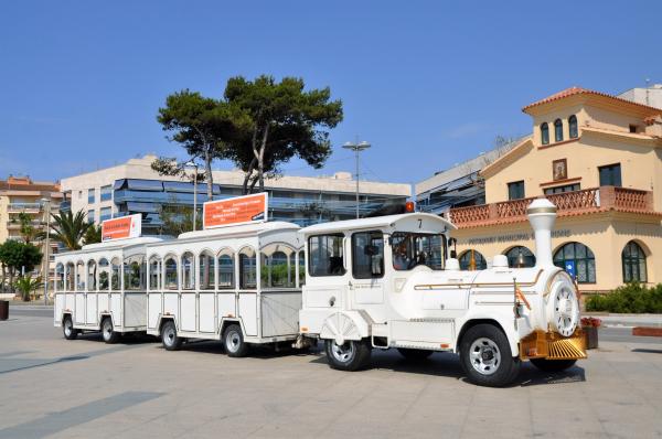 Tren turístico Con niños