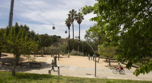 Los jardines de Joan Brossa, un oasis ideal para pasar un día en familia