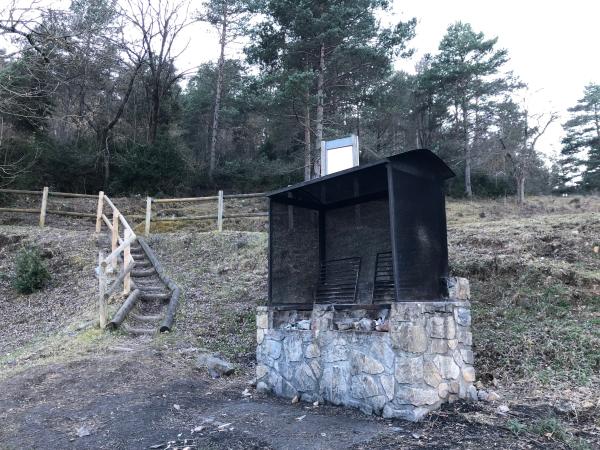 Zona de pícnic Sant Joan de l'Avellanet, a Bagà