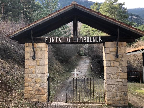 Área de lleure Les Fonts del Cardener, a la Coma i la Pedra