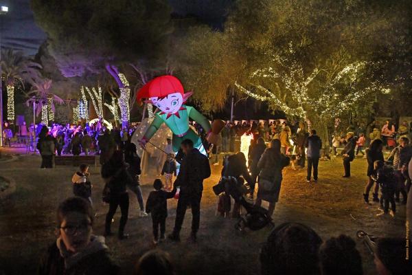 El Bosque Encantado en Castelldefels, una experiencia mágica en los jardines del Castillo en Navidad