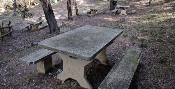 Área de picnic El Bolet, en Ullastrell Con niños