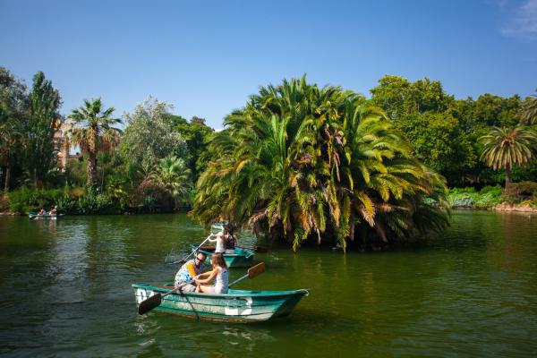 Parc de la Ciutadella amb nens