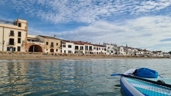 Platja d'Altafulla amb nens