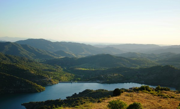 Diversió al pantà de Siurana