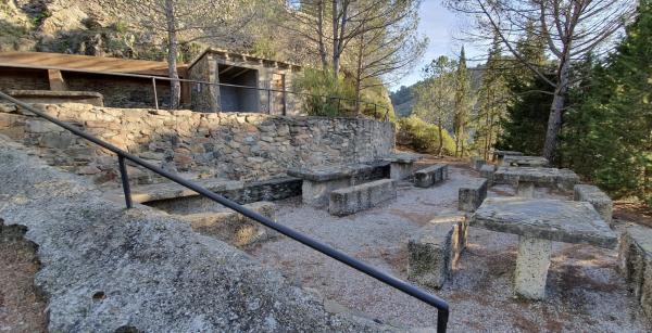 Ermita de Sant Antoni Abad amb nens