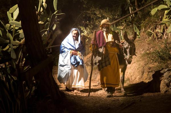 El Pesebre Viviente de Sant Fost, el Belén con más efectos especiales de Cataluña