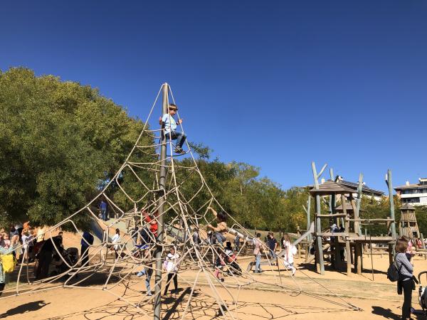 Parque Turó de Can Mates Con niños