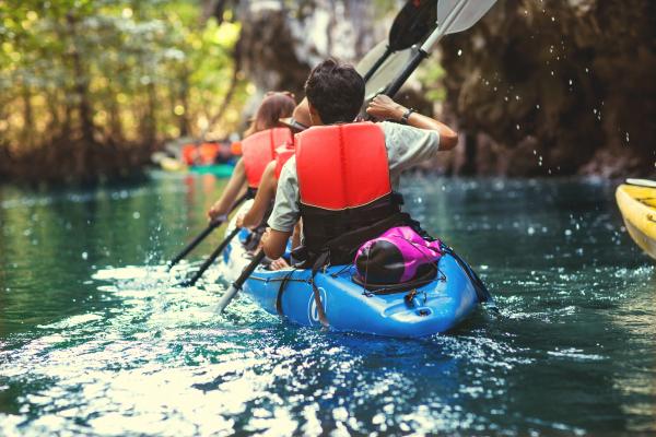 Ruta en piragua por el Baix Ebre Con niños