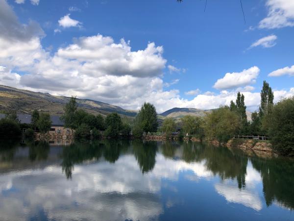 Estany del Torniquet amb nens