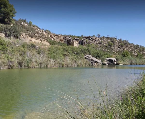 Ermita Sant Joan d'Algars amb nens