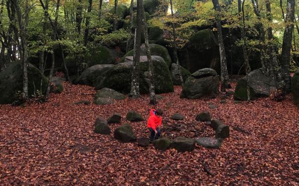 Las rocas encantadas en Sant Feliu de Pallerols