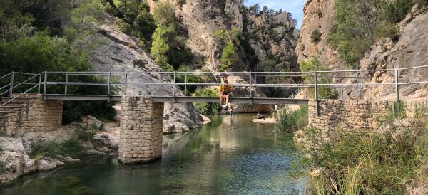 La Fontcalda amb nens